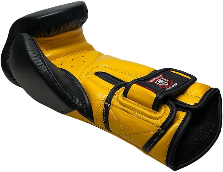 Invincible Fight Gear Professional Hook and Loop Leather Training